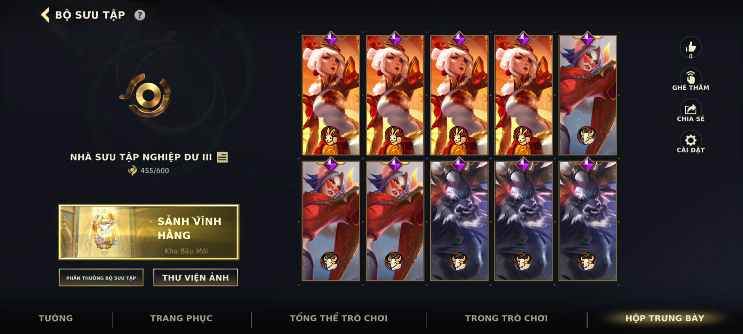 Tài Khoản Clone Sẵn Skin Giới Hạn VIP