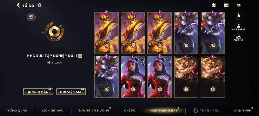 Nick Clone Sẵn Skin Giới Hạn VIP