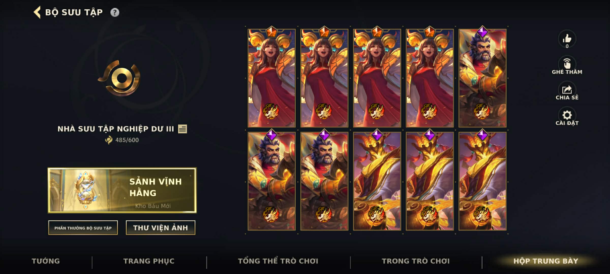 Tài Khoản Clone Sẵn Skin Giới Hạn VIP