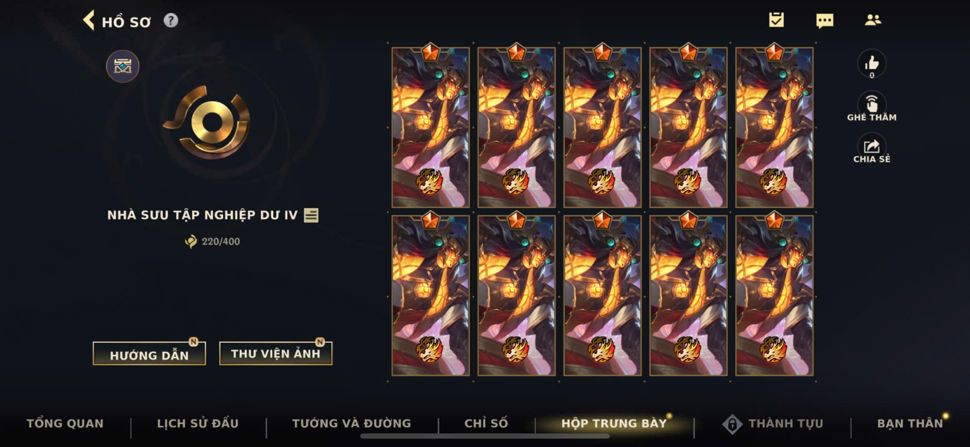 Nick Clone Sẵn Skin Bậc Cam