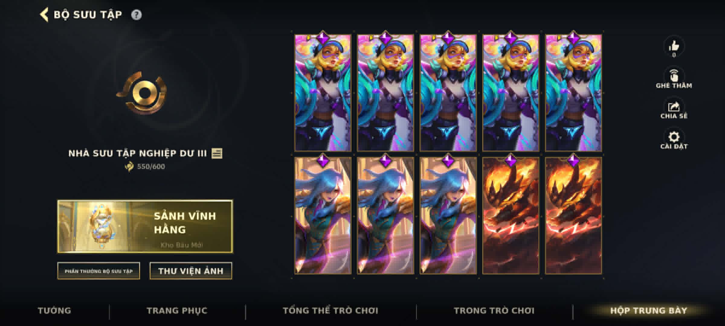 Nick Clone Sẵn Skin Bậc Tím