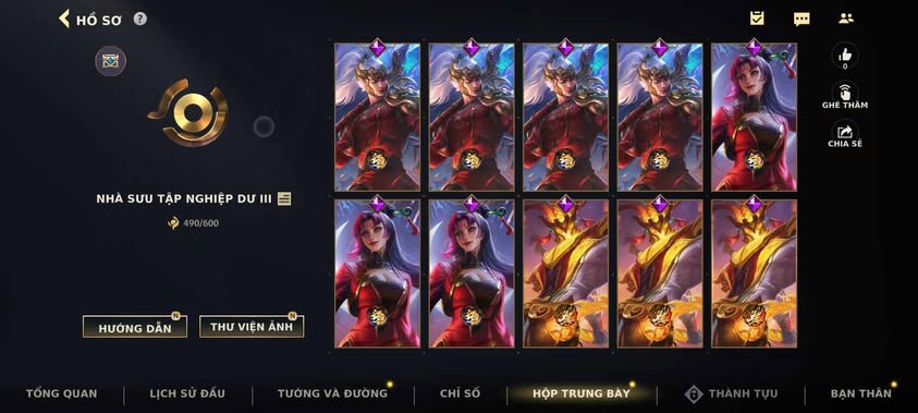 Nick Clone Sẵn Skin Giới Hạn VIP