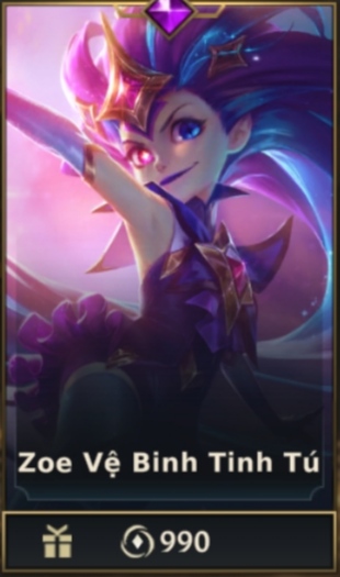 	 Zoe Vệ Binh Tinh Tú