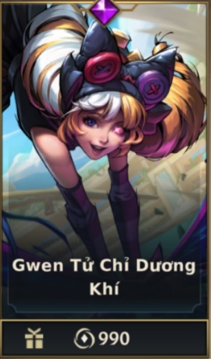 Gwen Tử Chỉ Dương Khí