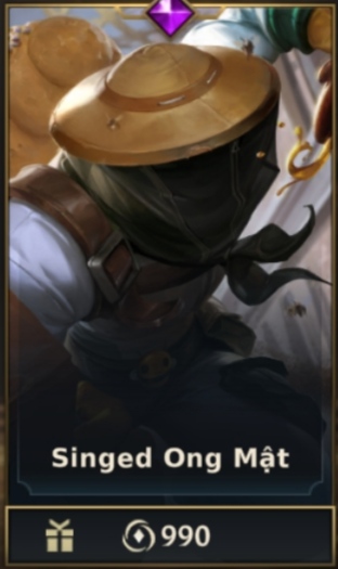 Singed Ong Mật