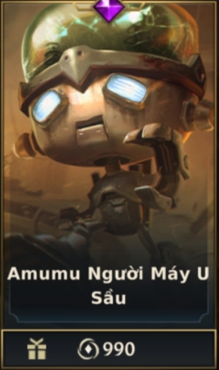 Amumu Người Máy U Sầu