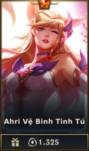 	 Ahri Vệ Binh Tinh Tú