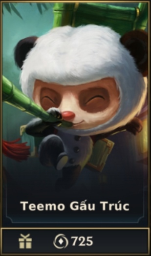 Teemo Gấu Trúc