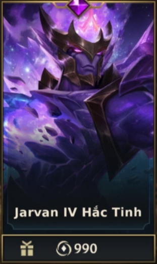 	 Jarvan IV Hắc Tinh