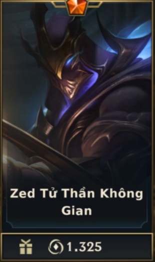 	 Zed Tử Thần Không Gian