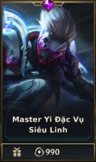 	 Master Yi Đặc Vụ Siêu Linh