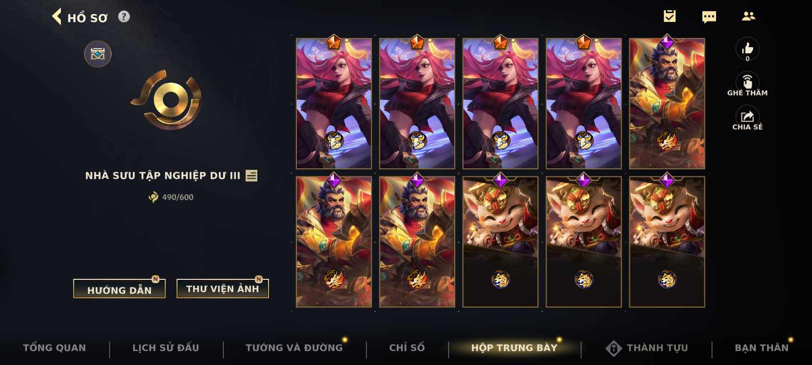 Nick Clone Sẵn Skin Giới Hạn VIP