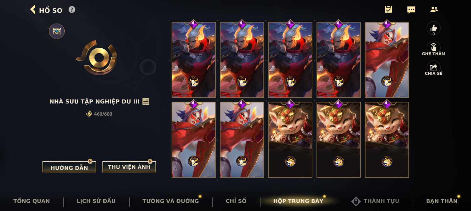 Nick Clone Sẵn Skin Giới Hạn VIP