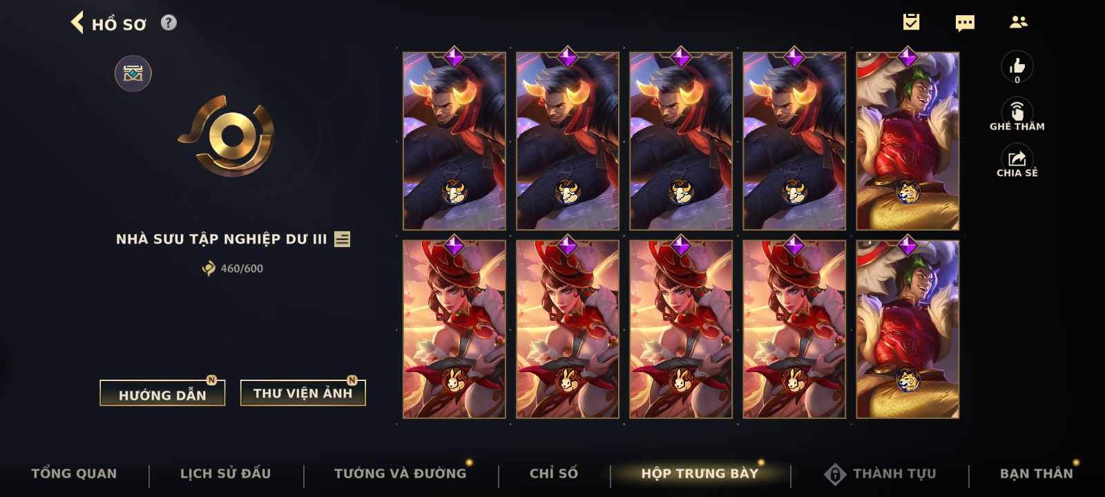 Nick Clone Sẵn Skin Giới Hạn VIP