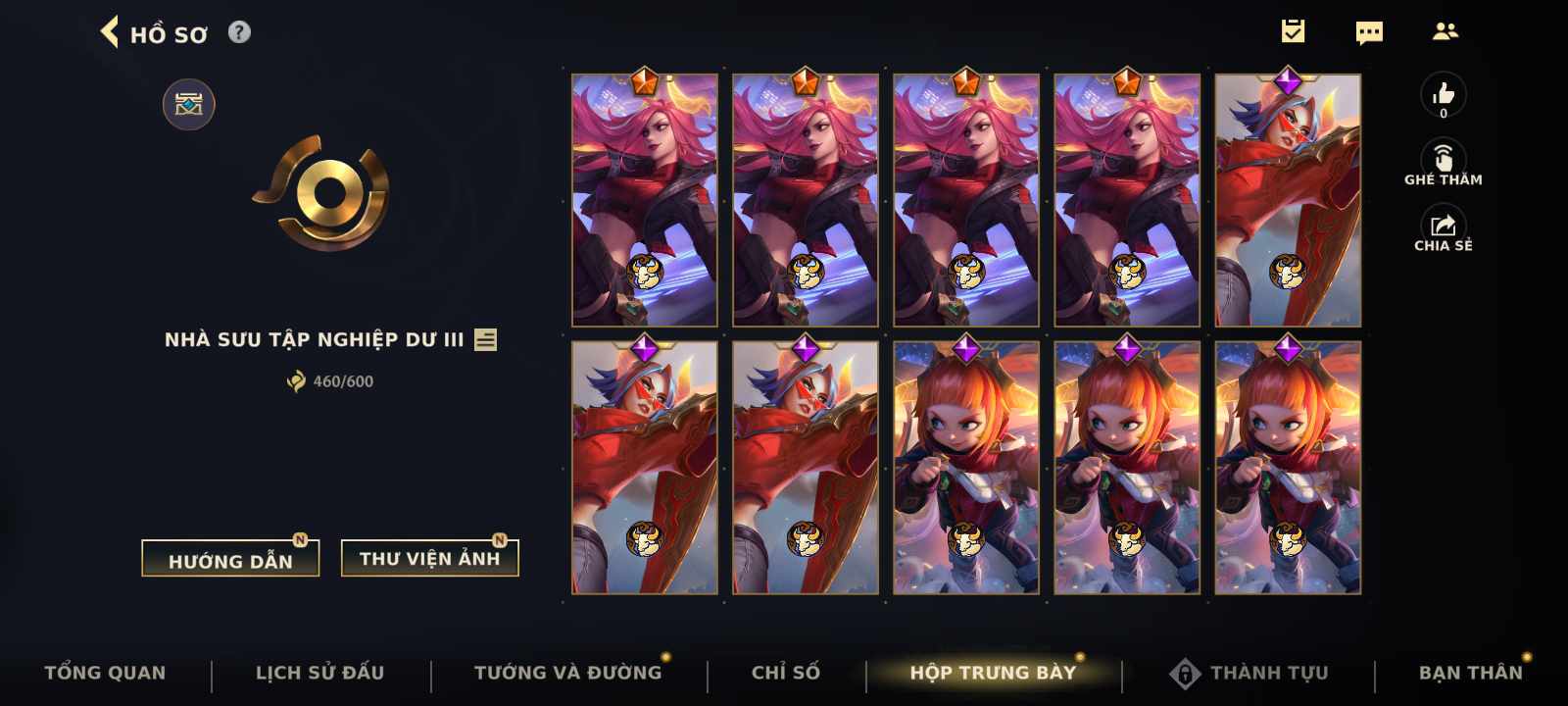 Nick Clone Sẵn Skin Giới Hạn VIP
