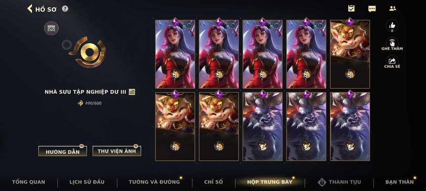 Nick Clone Sẵn Skin Giới Hạn VIP