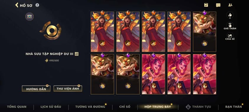 Nick Clone Sẵn Skin Giới Hạn VIP