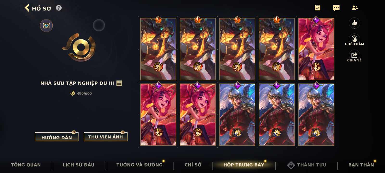 Nick Clone Sẵn Skin Giới Hạn VIP