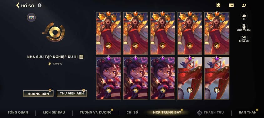 Nick Clone Sẵn Skin Giới Hạn VIP
