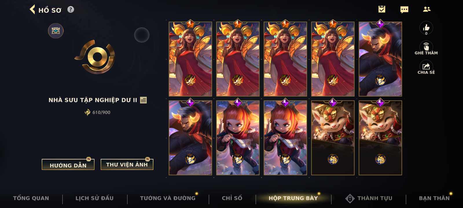 Nick Clone Sẵn Skin Giới Hạn VIP