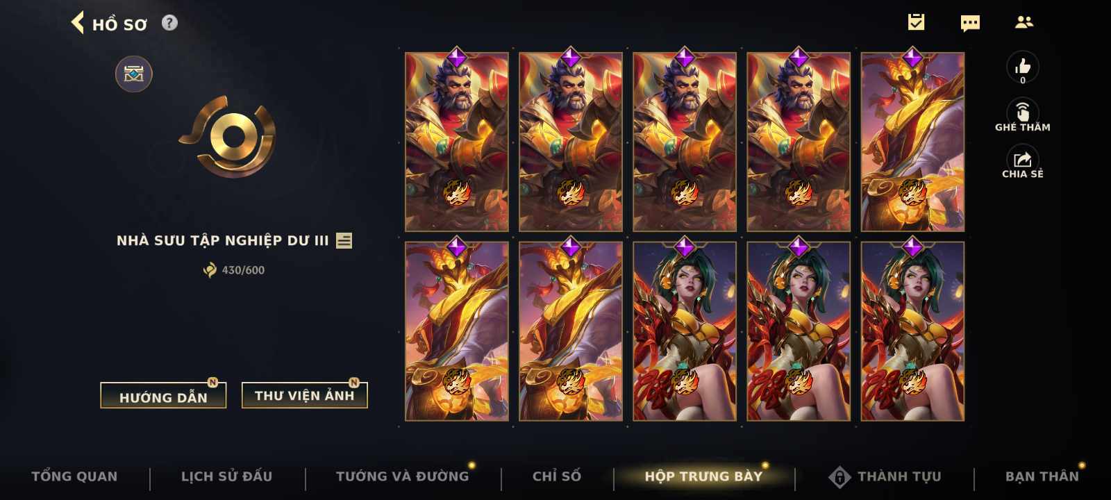 Nick Clone Sẵn Skin Giới Hạn VIP