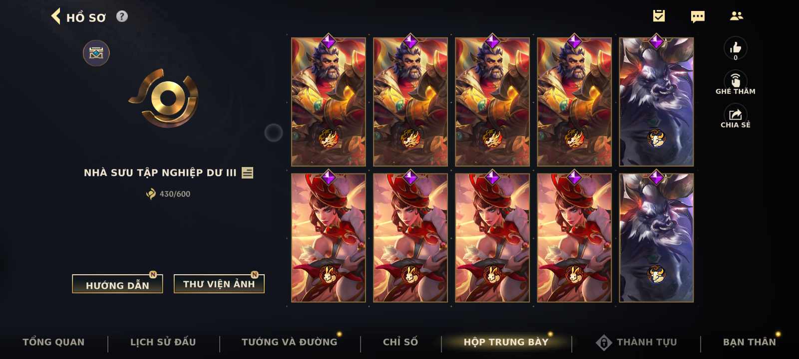 Nick Clone Sẵn Skin Giới Hạn VIP