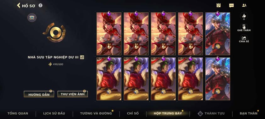 Nick Clone Sẵn Skin Giới Hạn VIP