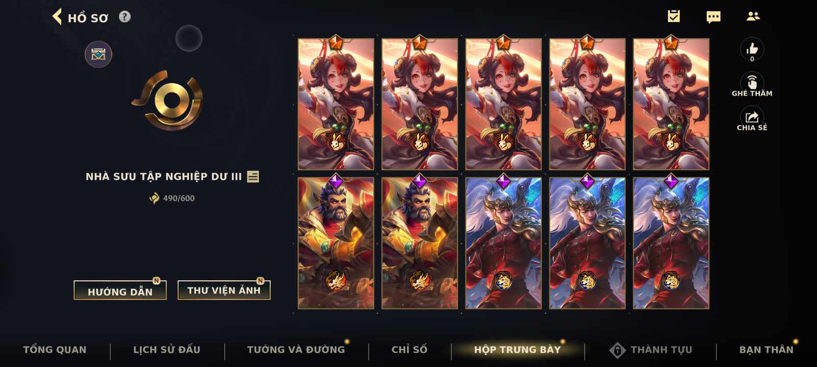 Nick Clone Sẵn Skin Giới Hạn VIP