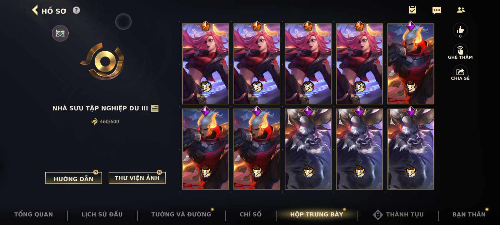 Nick Clone Sẵn Skin Giới Hạn VIP