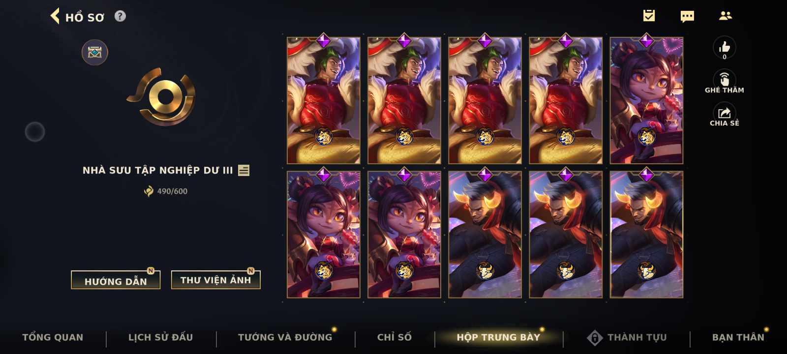 Nick Clone Sẵn Skin Giới Hạn VIP