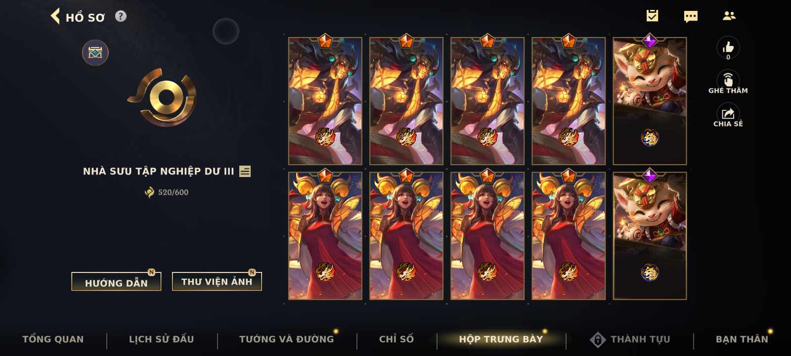 Nick Clone Sẵn Skin Giới Hạn VIP