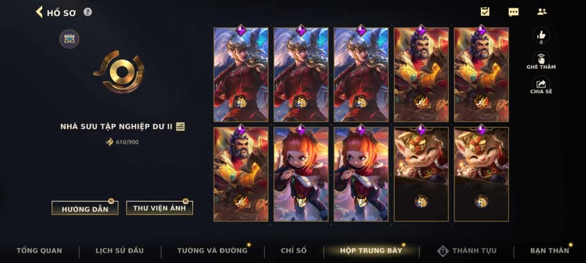 Nick Clone Sẵn Skin Giới Hạn VIP