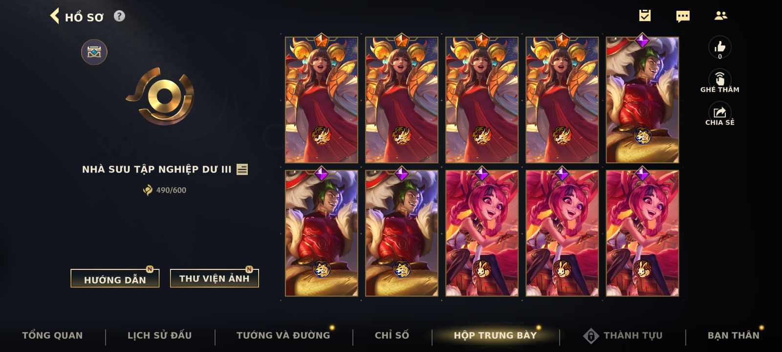 Nick Clone Sẵn Skin Giới Hạn VIP