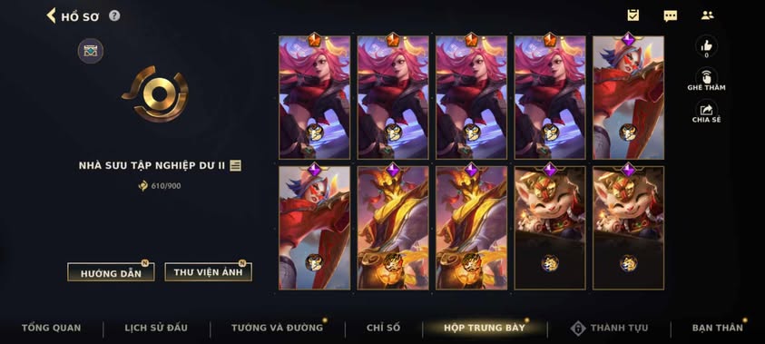Nick Clone Sẵn Skin Giới Hạn VIP
