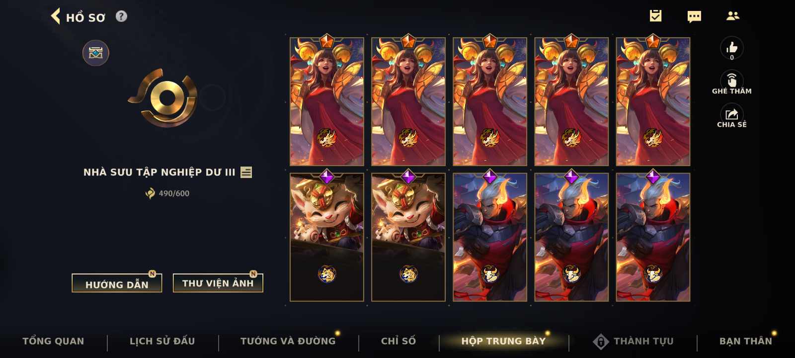 Nick Clone Sẵn Skin Giới Hạn VIP