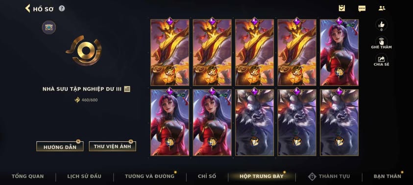 Nick Clone Sẵn Skin Giới Hạn VIP