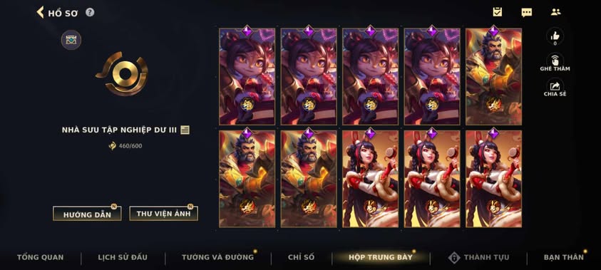 Nick Clone Sẵn Skin Giới Hạn VIP