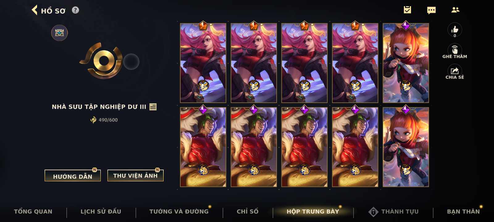 Nick Clone Sẵn Skin Giới Hạn VIP