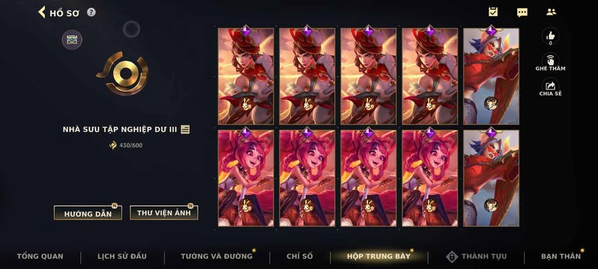 Nick Clone Sẵn Skin Giới Hạn VIP