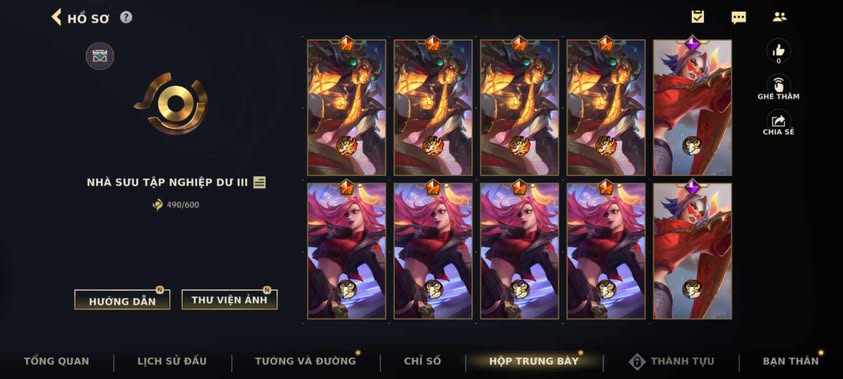 Nick Clone Sẵn Skin Giới Hạn VIP