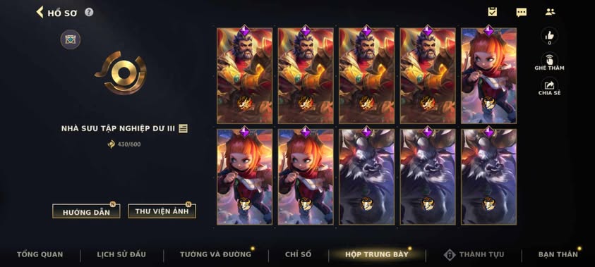 Nick Clone Sẵn Skin Giới Hạn VIP