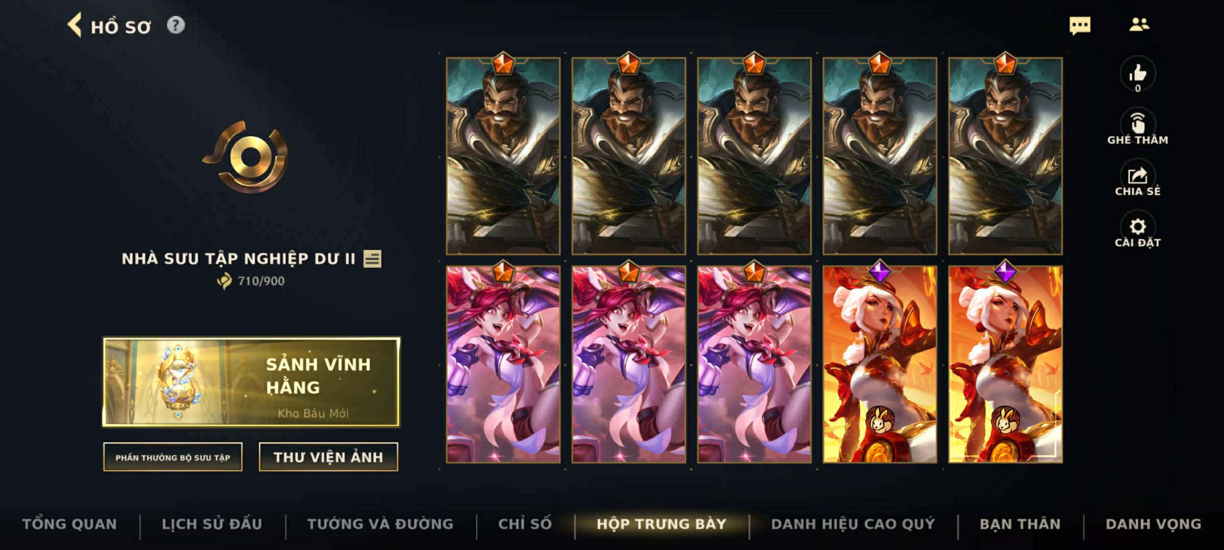 Nick Clone Sẵn Skin Bậc Cam
