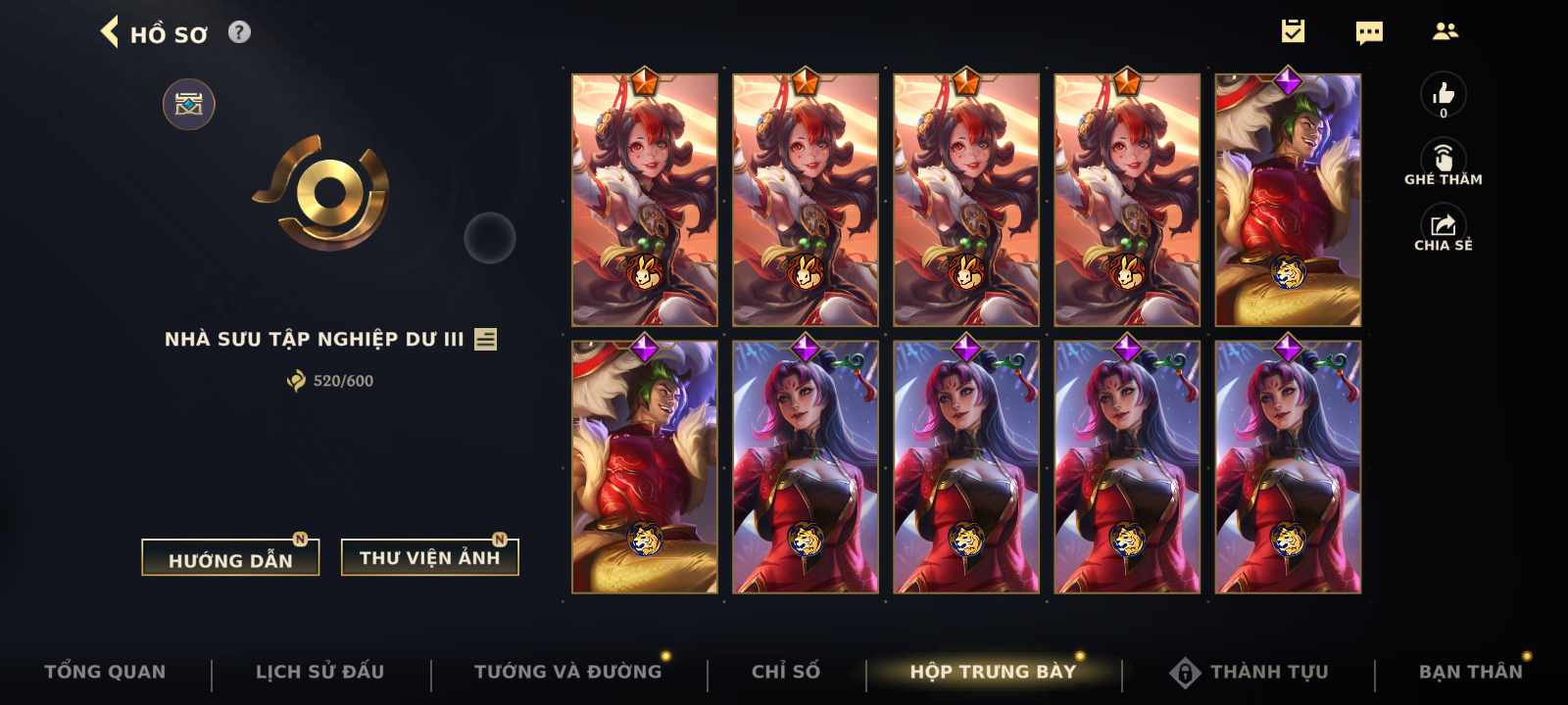 Nick Clone Sẵn Skin Giới Hạn VIP