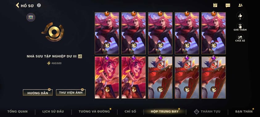 Nick Clone Sẵn Skin Giới Hạn VIP