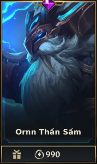	 Ornn Thần Sấm