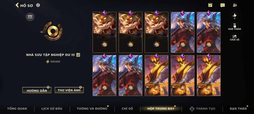 Nick Clone Sẵn Skin Giới Hạn VIP
