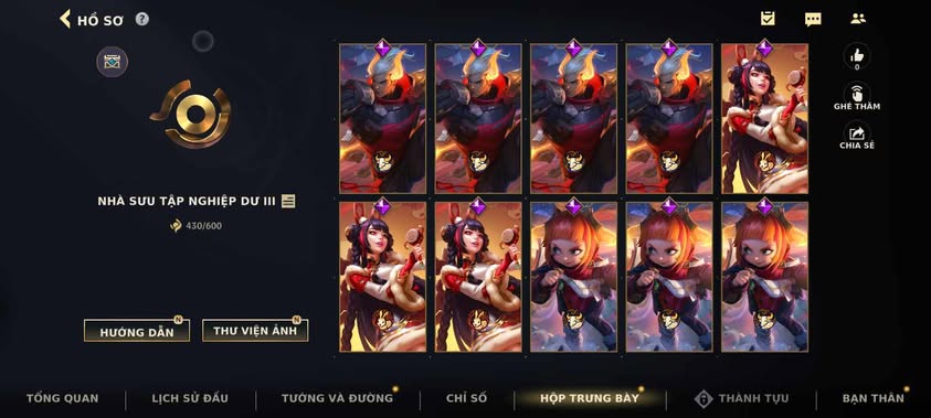 Nick Clone Sẵn Skin Giới Hạn VIP