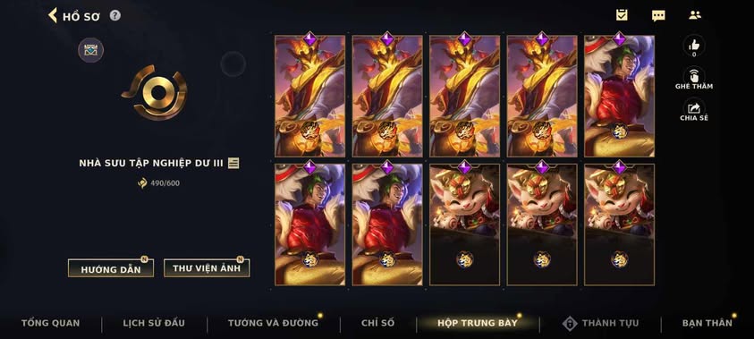 Nick Clone Sẵn Skin Giới Hạn VIP