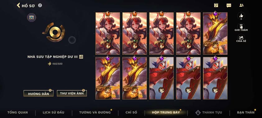 Nick Clone Sẵn Skin Giới Hạn VIP