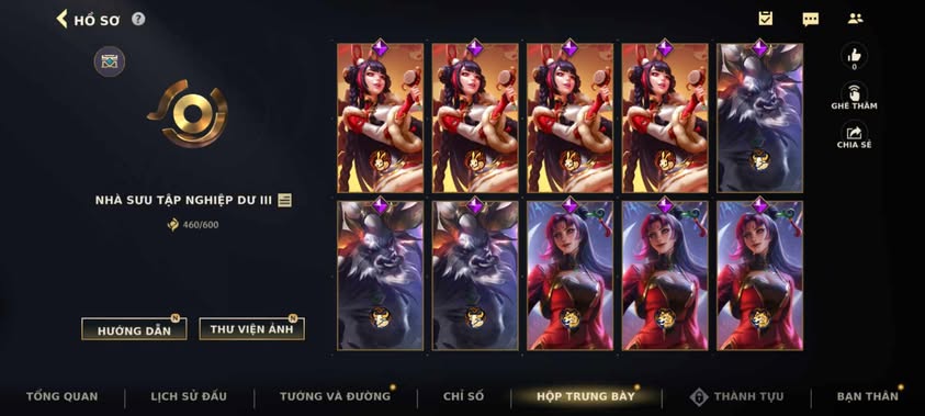 Nick Clone Sẵn Skin Giới Hạn VIP